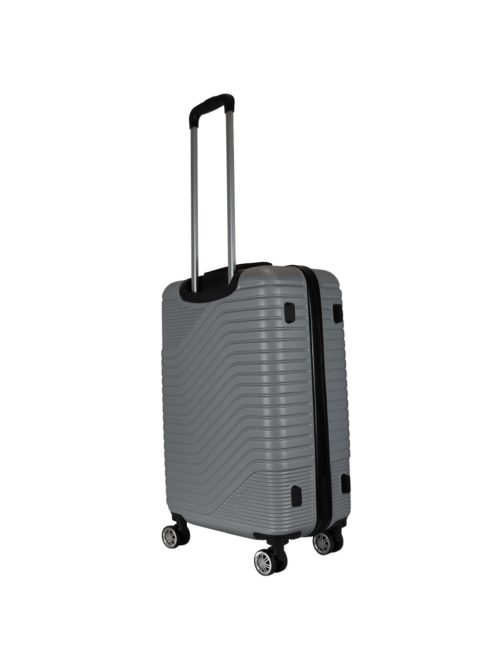 Benzi Subway ezüst 4 kerekű közepes bőrönd