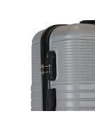 Benzi Subway ezüst 4 kerekű közepes bőrönd