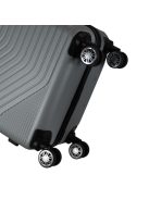 Benzi Subway ezüst 4 kerekű közepes bőrönd