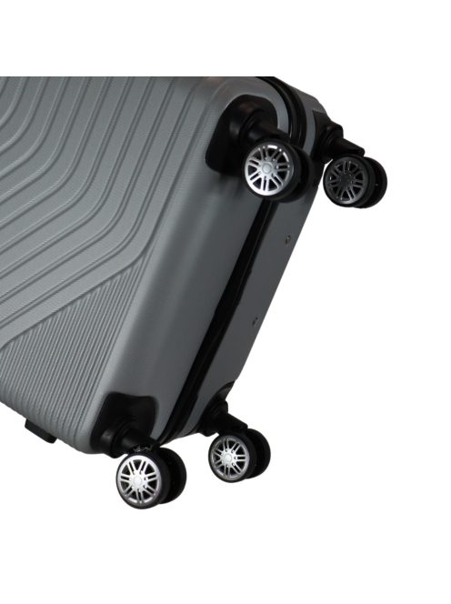 Benzi Subway ezüst 4 kerekű közepes bőrönd