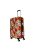 Benzi Beach piros virágos 4 kerekű nagy bőrönd