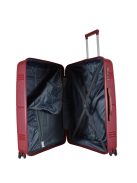 Benzi Getafe bordó 4 kerekű nagy bőrönd