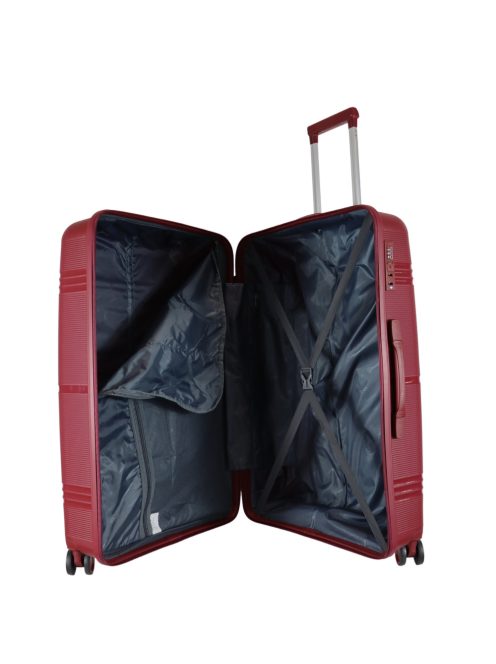 Benzi Getafe bordó 4 kerekű nagy bőrönd