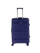 Benzi Getafe kék 4 kerekű nagy bőrönd