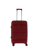 Benzi Getafe bordó 4 kerekű közepes bőrönd