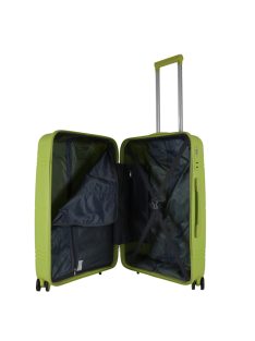 Benzi Getafe zöld 4 kerekű közepes bőrönd