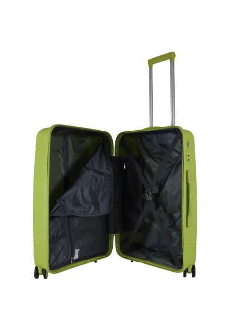 Benzi Getafe zöld 4 kerekű közepes bőrönd