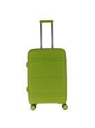 Benzi Getafe zöld 4 kerekű közepes bőrönd