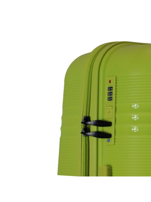 Benzi Getafe zöld 4 kerekű közepes bőrönd