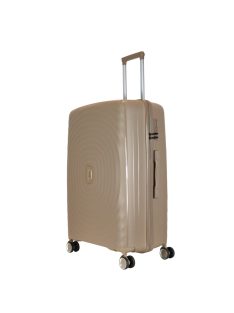 Benzi BZ5751 drapp 4 kerekű nagy bőrönd