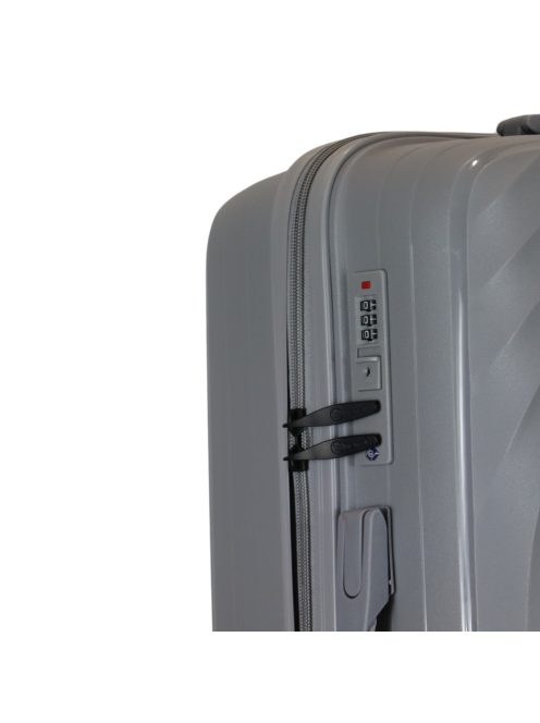 Benzi Toledo szürke 4 kerekű nagy bőrönd