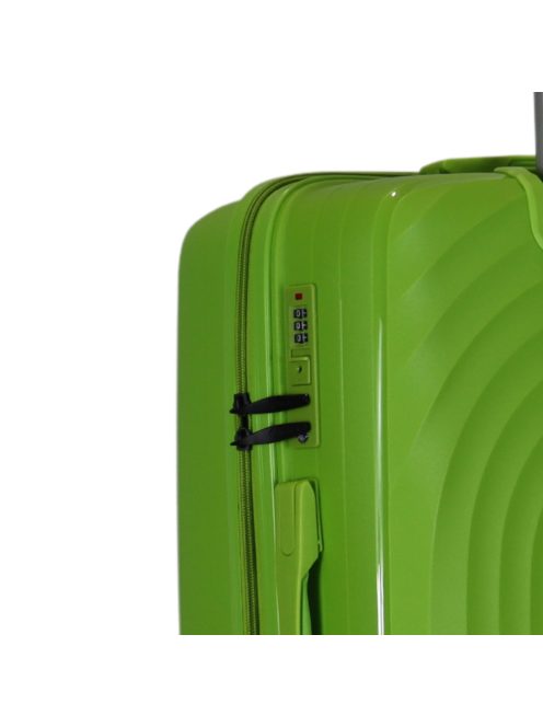 Benzi Toledo zöld 4 kerekű nagy bőrönd