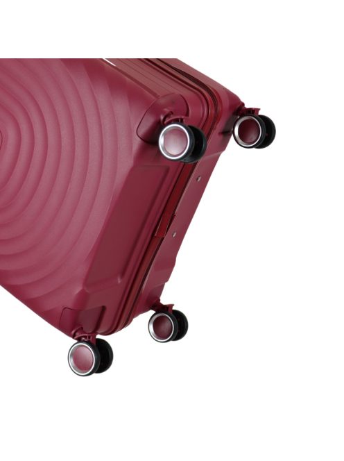 Benzi Toledo bordó 4 kerekű közepes bőrönd