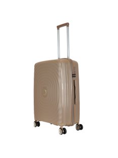 Benzi BZ5751 drapp 4 kerekű közepes bőrönd