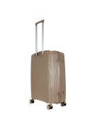 Benzi Toledo drapp 4 kerekű közepes bőrönd