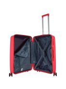 Benzi Toledo rózsaszín 4 kerekű közepes bőrönd