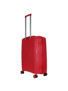 Benzi Toledo rózsaszín 4 kerekű közepes bőrönd