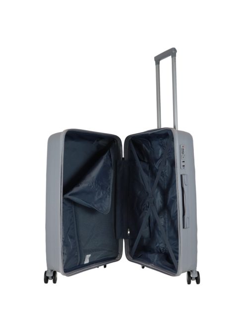 Benzi Toledo szürke 4 kerekű közepes bőrönd