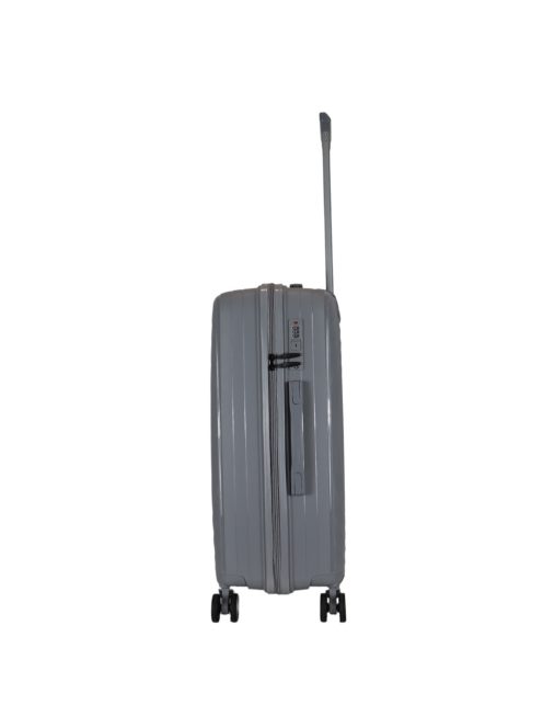 Benzi Toledo szürke 4 kerekű közepes bőrönd