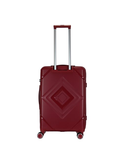 Benzi Matrix bordó 4 kerekű közepes bőrönd