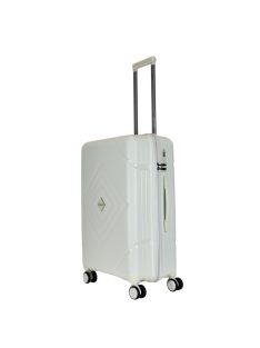 Benzi Matrix fehér 4 kerekű közepes bőrönd