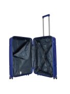 Benzi Matrix kék 4 kerekű közepes bőrönd