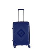 Benzi Matrix kék 4 kerekű közepes bőrönd