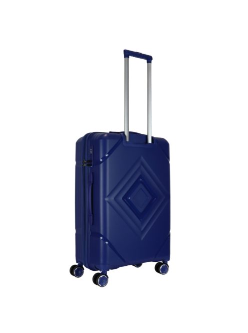 Benzi Matrix kék 4 kerekű közepes bőrönd