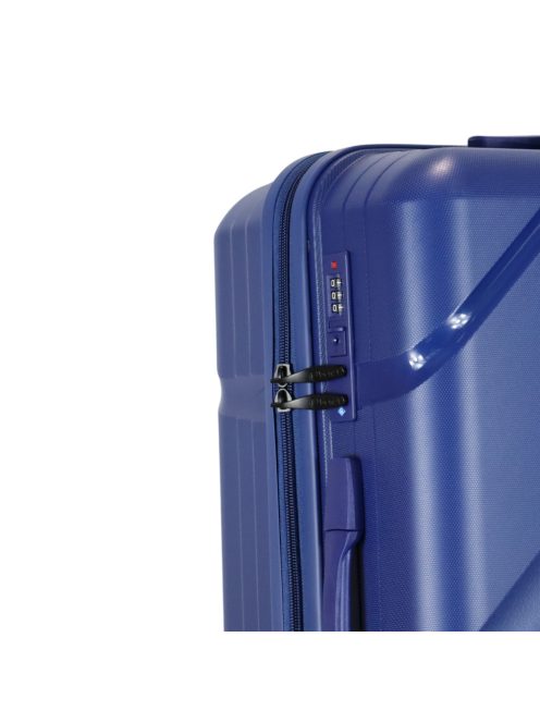 Benzi Matrix kék 4 kerekű közepes bőrönd