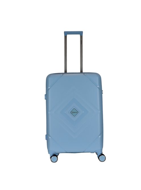 Benzi Matrix világoskék 4 kerekű közepes bőrönd