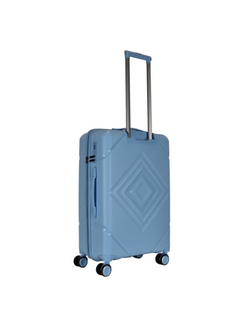 Benzi Matrix világoskék 4 kerekű közepes bőrönd