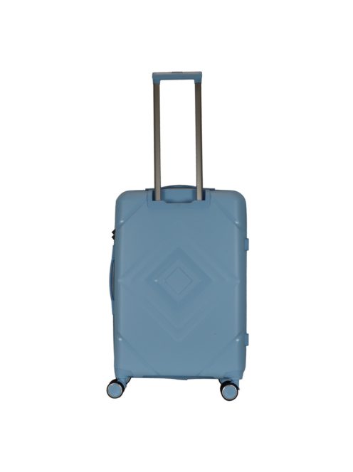 Benzi Matrix világoskék 4 kerekű közepes bőrönd