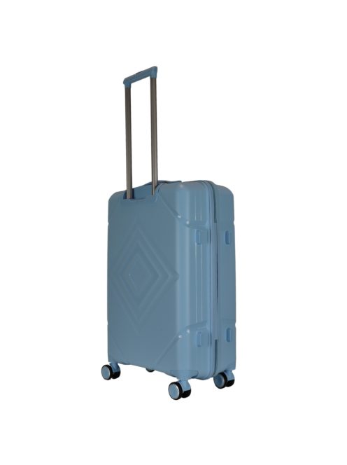 Benzi Matrix világoskék 4 kerekű közepes bőrönd