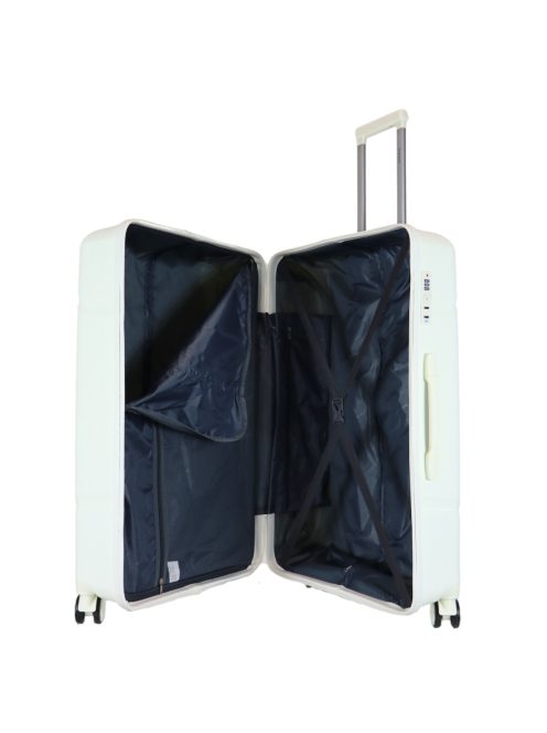 Benzi Matrix fehér 4 kerekű 3 részes bőrönd szett