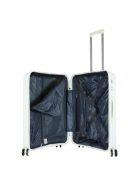 Benzi Matrix fehér 4 kerekű 3 részes bőrönd szett