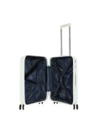 Benzi Matrix fehér 4 kerekű 3 részes bőrönd szett