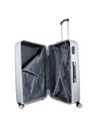 Benzi Granada ezüst 4 kerekű nagy bőrönd