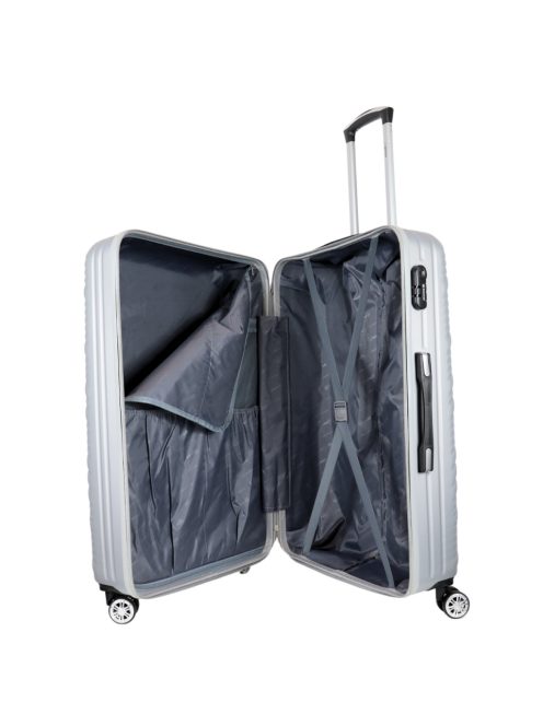 Benzi Granada ezüst 4 kerekű nagy bőrönd