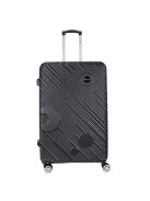 Benzi Granada fekete 4 kerekű nagy bőrönd