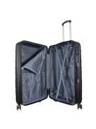 Benzi Granada fekete 4 kerekű nagy bőrönd