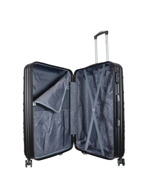 Benzi Granada fekete 4 kerekű nagy bőrönd