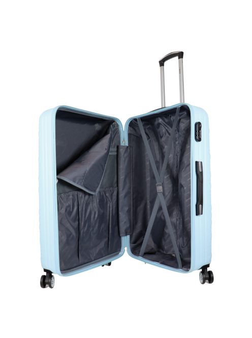 Benzi Granada világoskék 4 kerekű nagy bőrönd