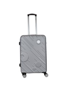 Benzi Granada ezüst 4 kerekű közepes bőrönd