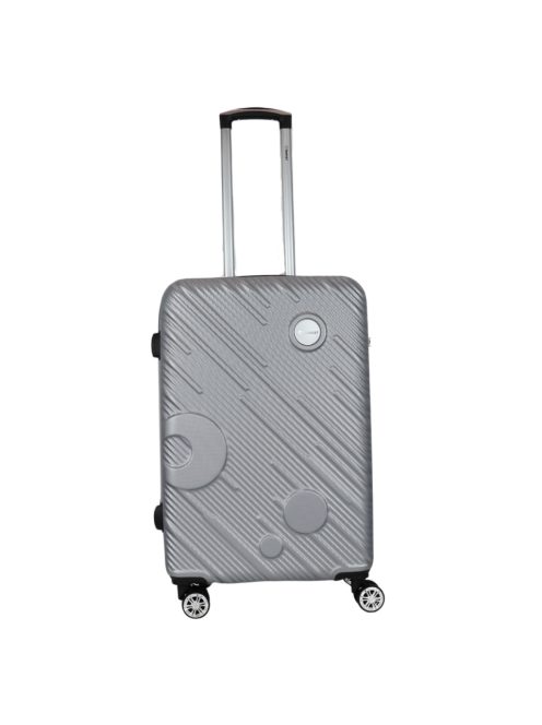 Benzi Granada ezüst 4 kerekű közepes bőrönd