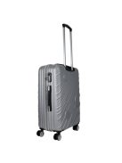 Benzi Granada ezüst 4 kerekű közepes bőrönd