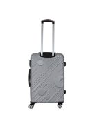 Benzi Granada ezüst 4 kerekű közepes bőrönd