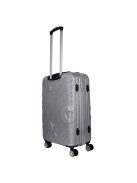 Benzi Granada ezüst 4 kerekű közepes bőrönd