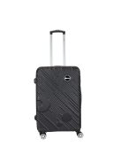 Benzi Granada fekete 4 kerekű közepes bőrönd