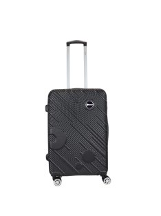 Benzi Granada fekete 4 kerekű közepes bőrönd