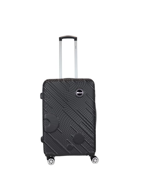 Benzi Granada fekete 4 kerekű közepes bőrönd